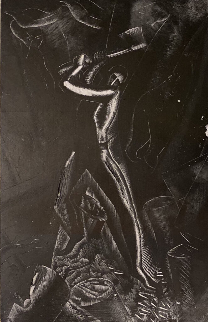 Leon Underwood - The Woodcutter