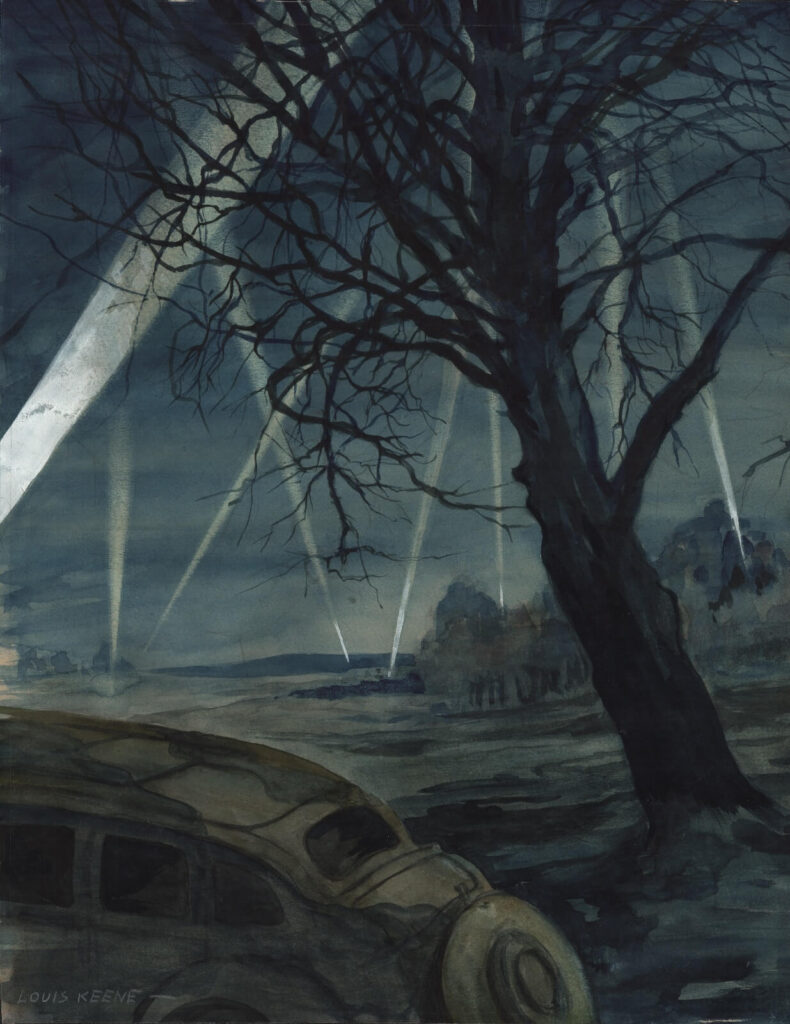 Louis Keene - Alert near Aldershot during the Battle of Britain