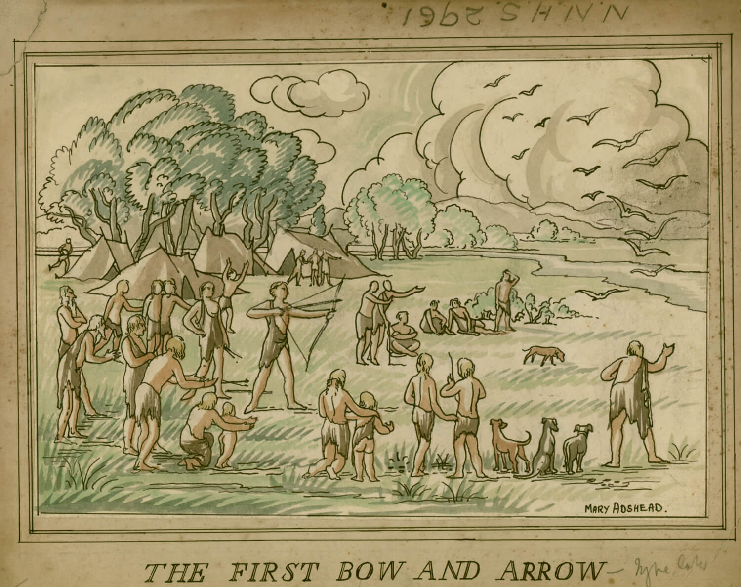 The First Bow And Arrow, circa 1928 Modern British Art Gallery