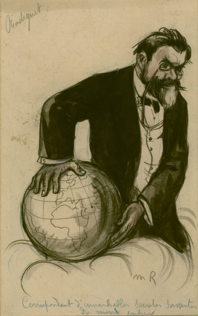 Maurice Radiguet - Correspondant d'Innombrables Sociétés Savantes du Monde Entier
