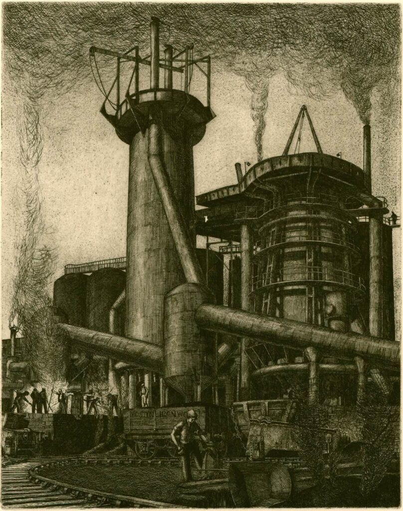 Noel Woodward Spencer - Mostyn Ironworks