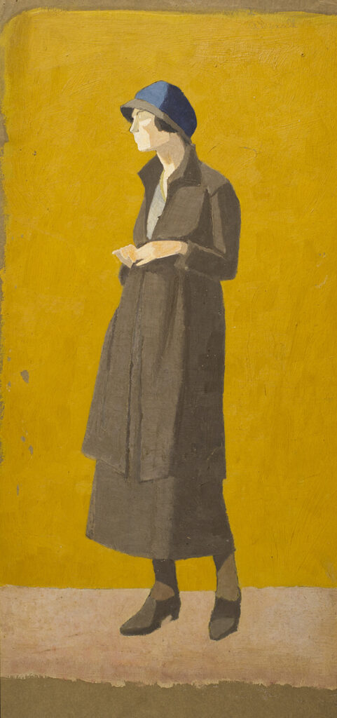 Nora Yoxall - Standing figure