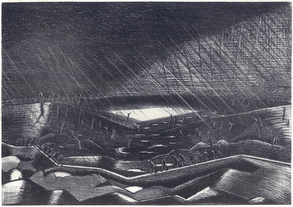 Paul Nash - Rain
