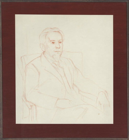 Percy Horton - Portrait of James Fitton