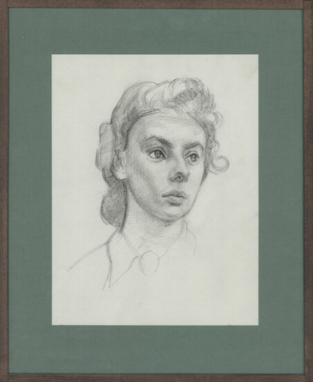 Percy Horton - Portrait of Margaret Binyon