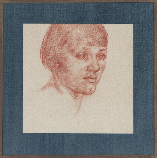 Percy Horton - Portrait study