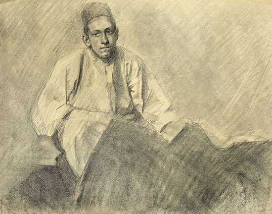 Percy Horton - Scene from Middle East