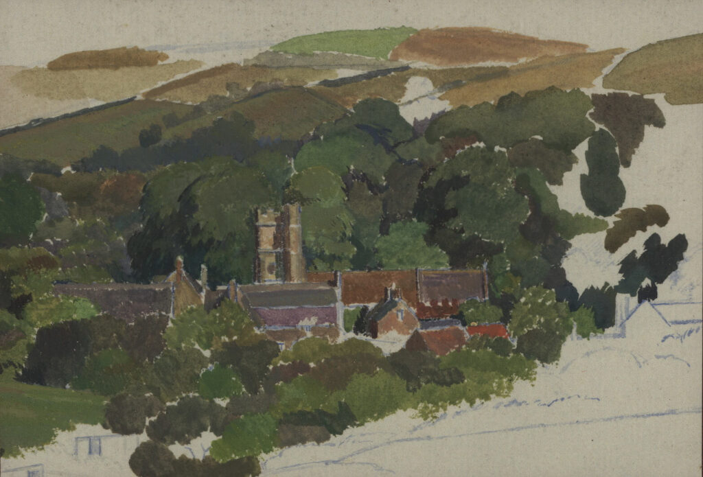 Percy Horton - View of Ambleside