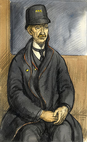 Randolph Schwabe - A Postman