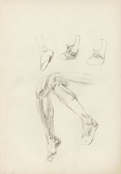 Raymond Sheppard - Study of feet