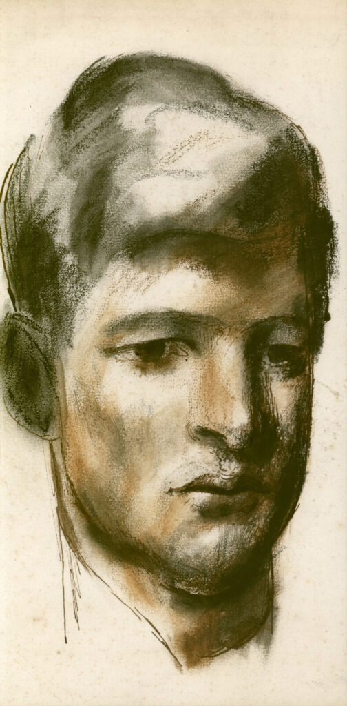 Reginald Brill - Portrait of a student