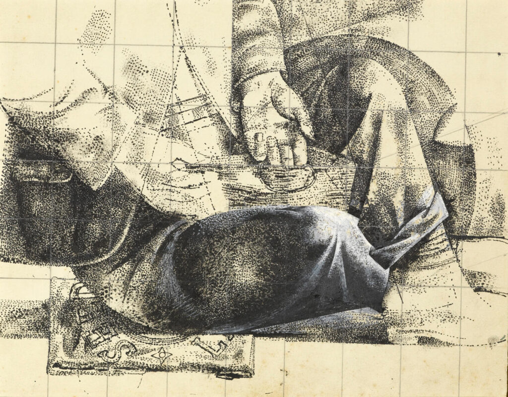 Reginald Brill - Study for The Rest