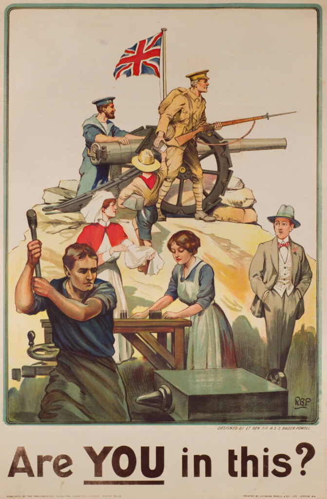 Robert Baden-Powell - Are YOU in this? 1915