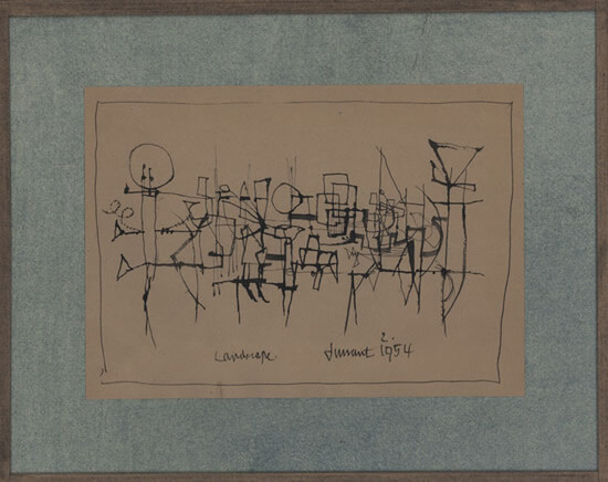 Roy Turner Durrant - Landscape 1954