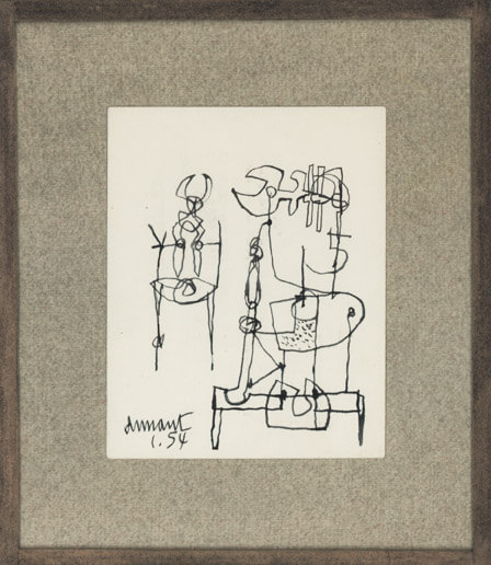 Roy Turner Durrant - Two uptight forms