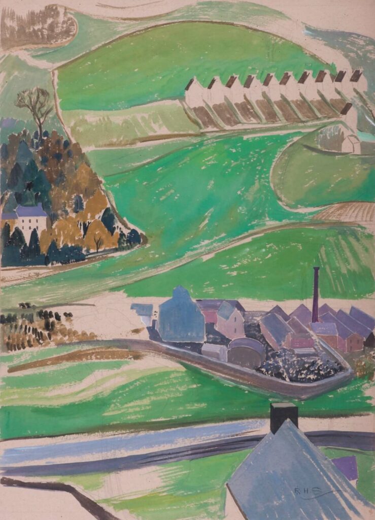 Rudolf Sauter - Landscape around Stroud