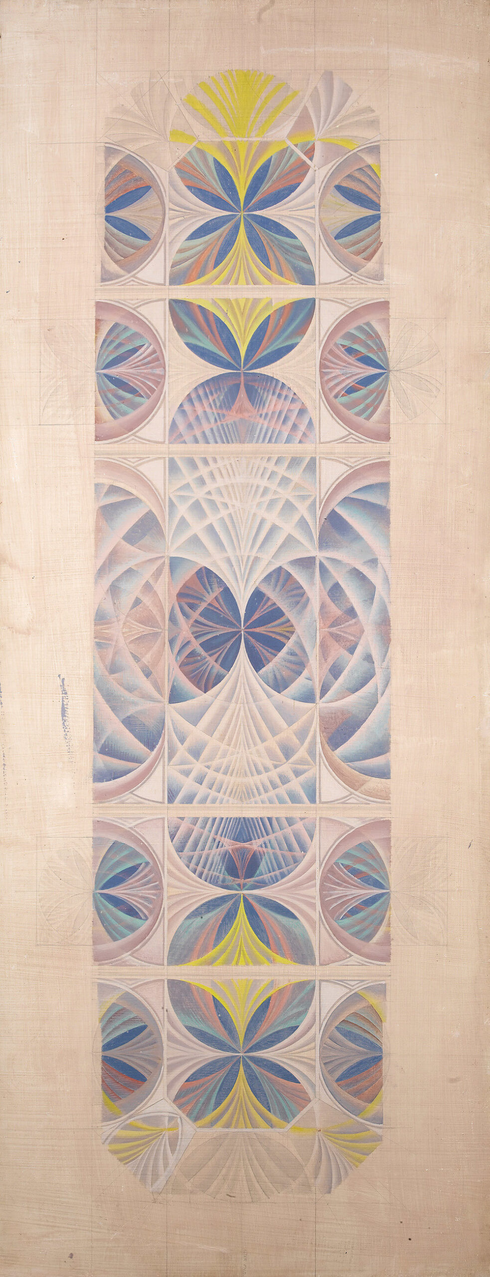 Sir Thomas Monnington - Design for the ceiling of the Mary Harris Memorial Chapel