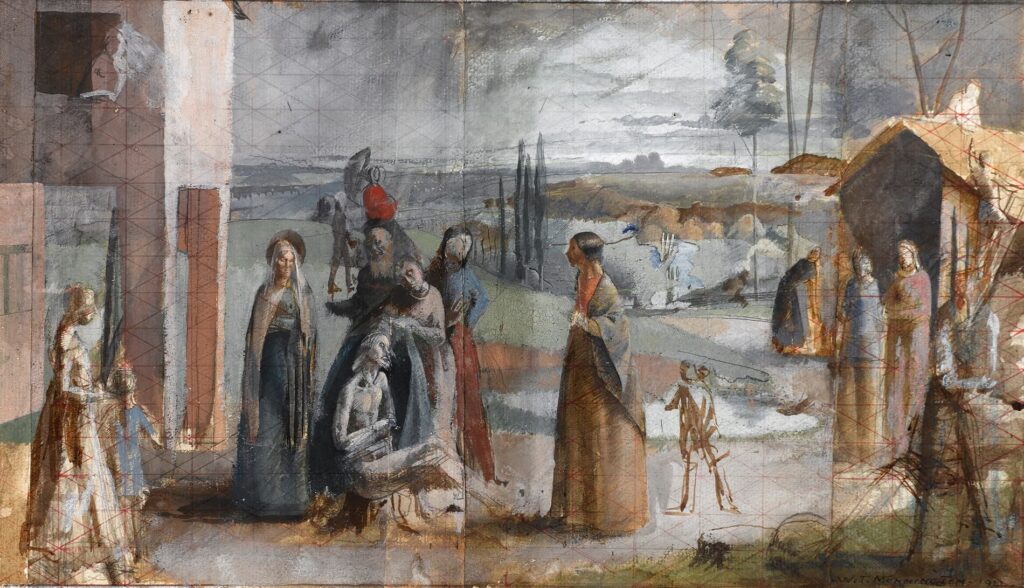 Sir Thomas Monnington - Study for Winter