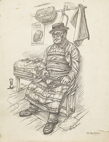 Stanley Lewis - Portrait of Mr Carl Eynon