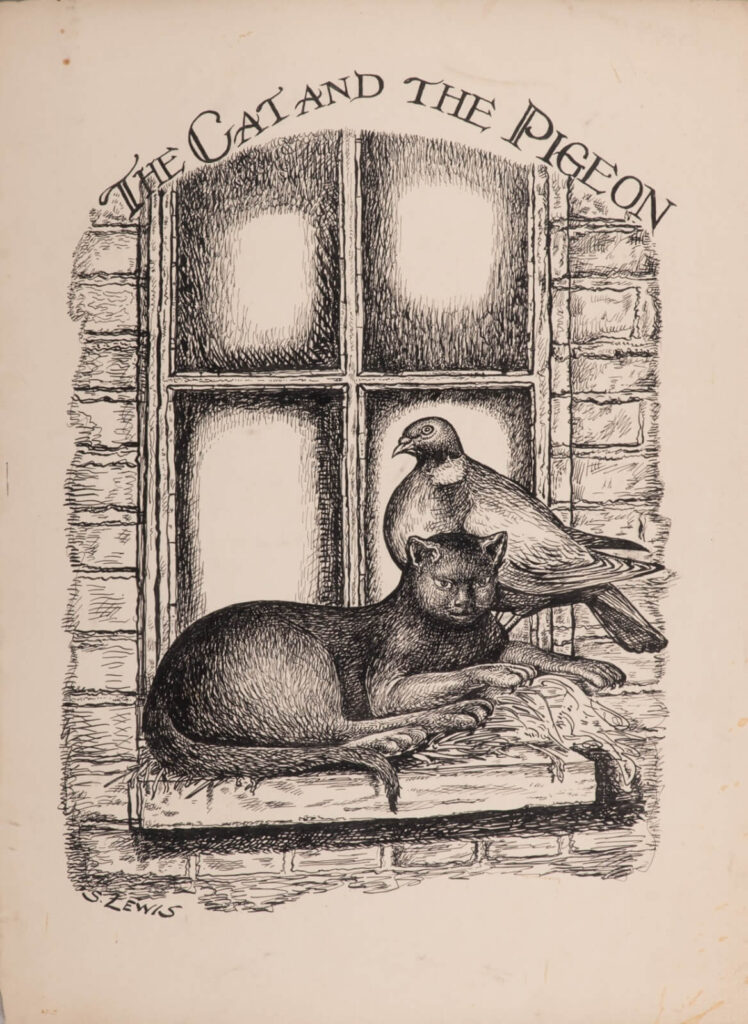 Stanley Lewis - The Cat and the Pigeon