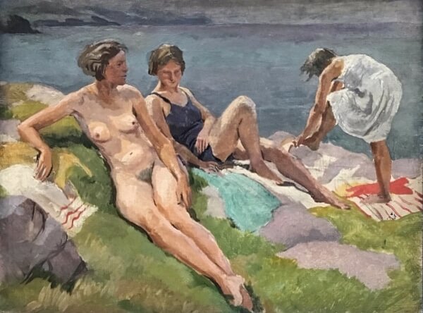 Stephen Bone - Three Bathers