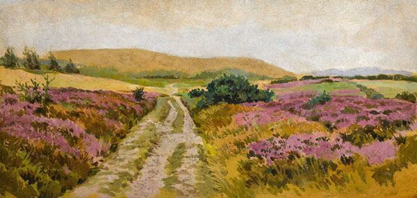 Sunderland Rollison - Landscape with Heather