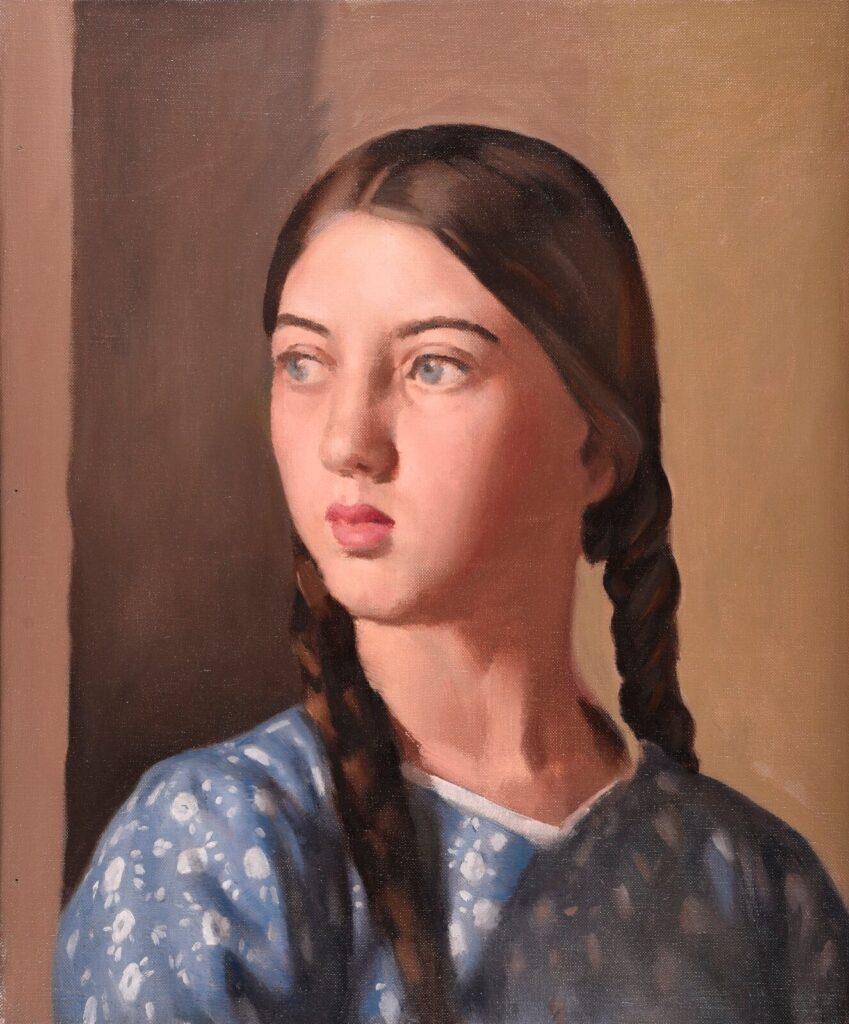 Victor Hume Moody - Portrait of the Artist's Daughter