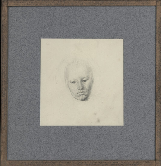 Victor Hume Moody - Study of head