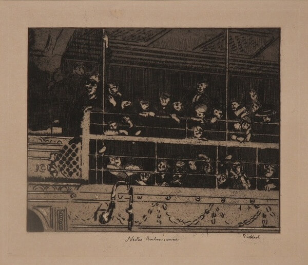 Walter Richard Sickert - Noctes Ambrosianae