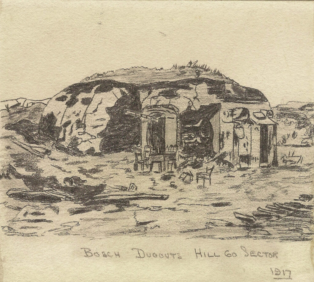 William Hugh Duncan Arthur - Bosch Dugouts Hill 60 Sector