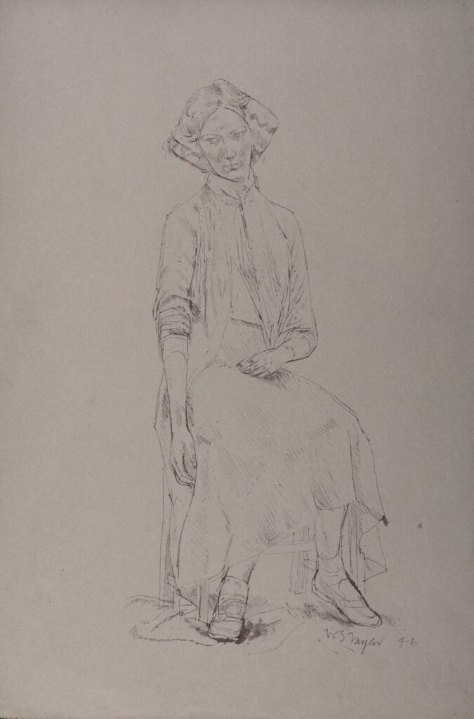 William S Taylor - Audrey seated