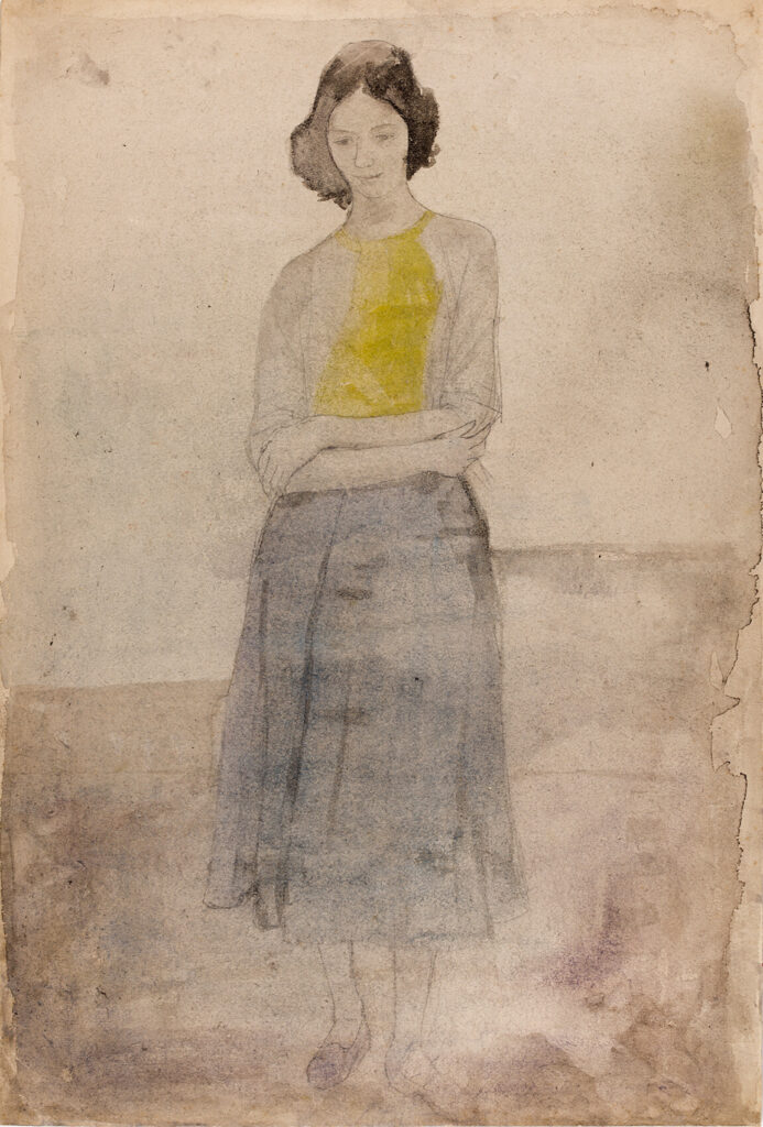 William S Taylor - Audrey standing full length