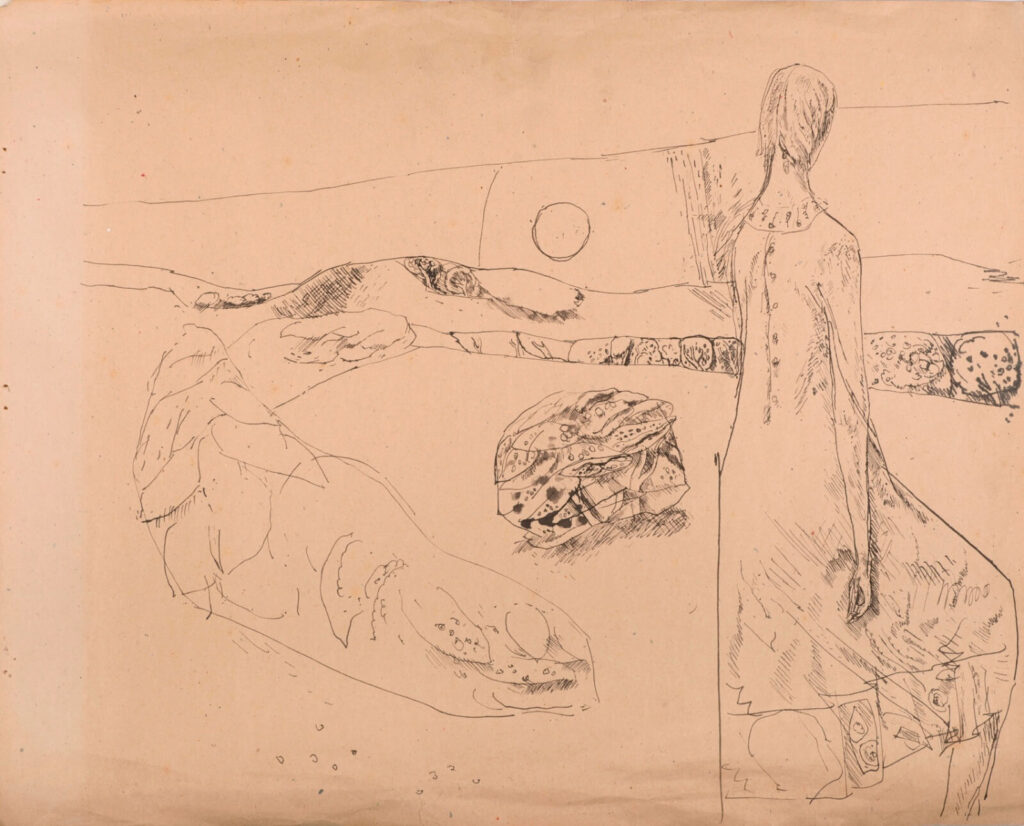 William S Taylor - Woman walking away