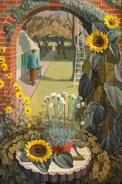 Charles Mahoney,The Garden, 1950