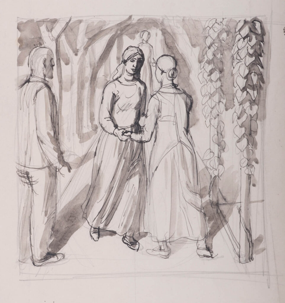 Study for The Visitation