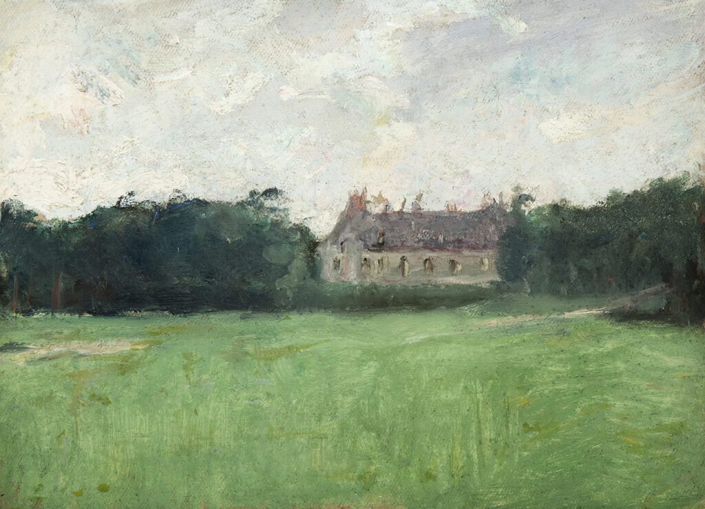 Chateau - 1900 by Albert de Belleroche