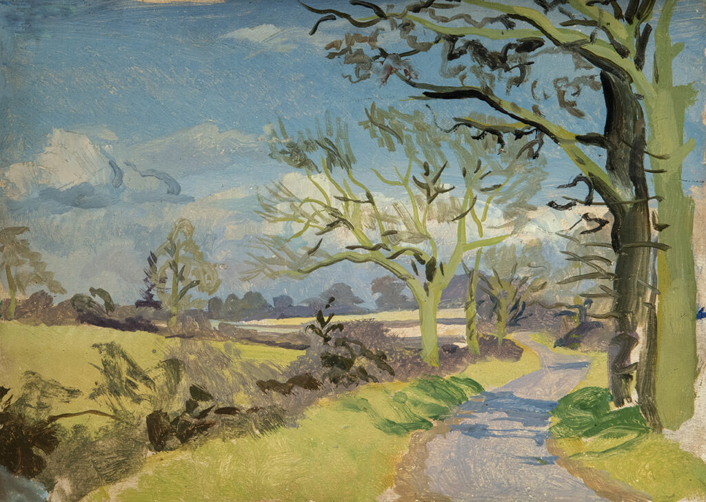 Country lane by Stephen Bone