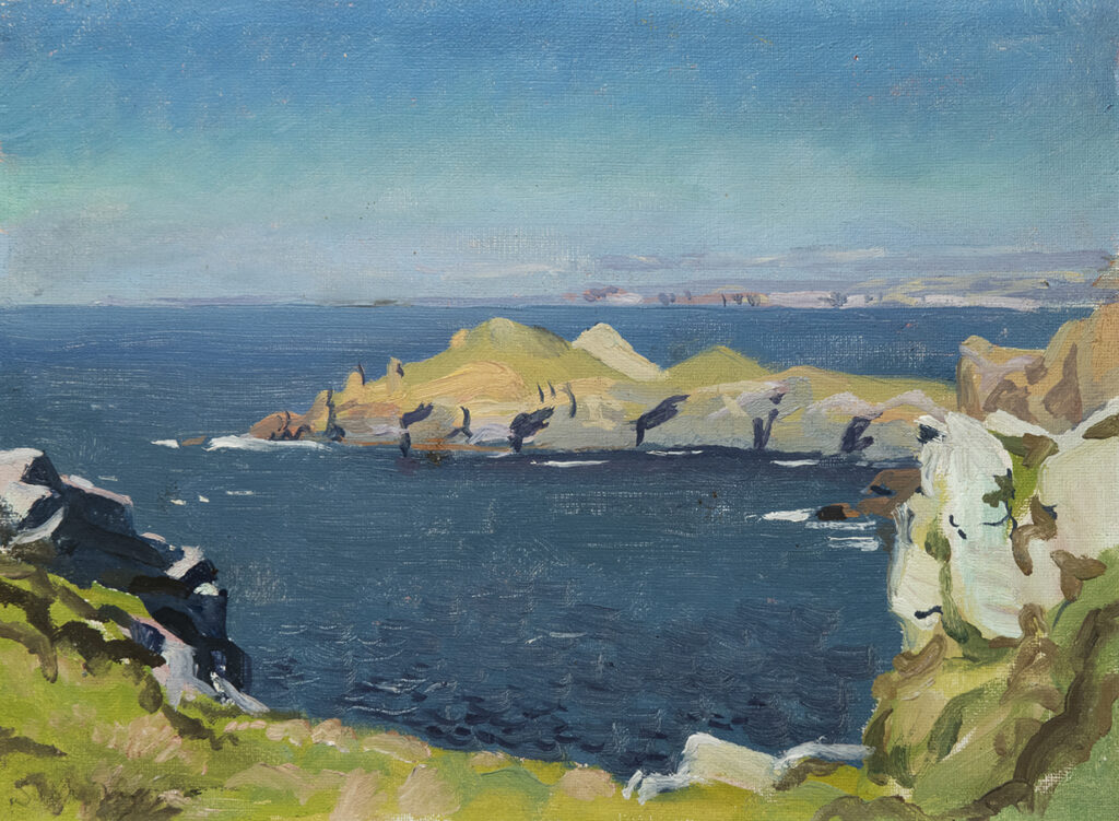 From Pentire Head Nth Cornwall by Stephen Bone