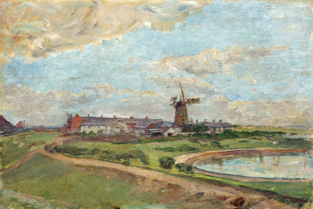 Littlehampton Windmill - 1900 by Albert de Belleroche