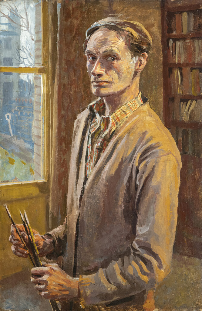 Self portrait by Stephen Bone