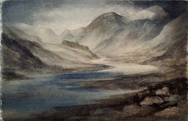 Scottish mountain scene