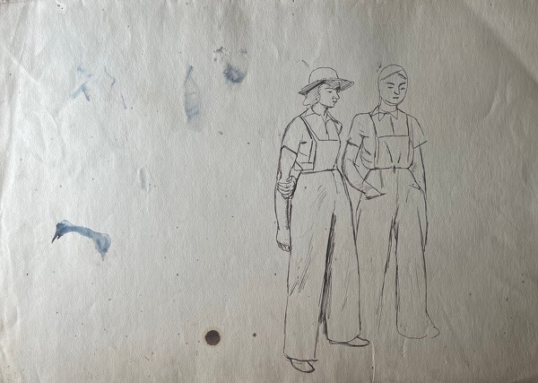 Figure Study for Women Working