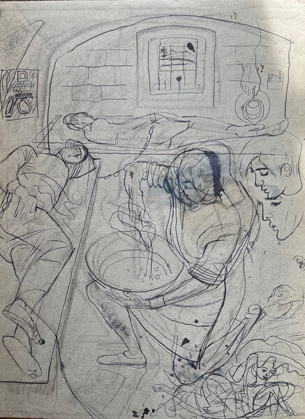 Preparatory Sketch for Joseph's Dream