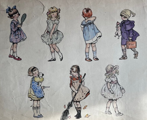 Children in Various Poses