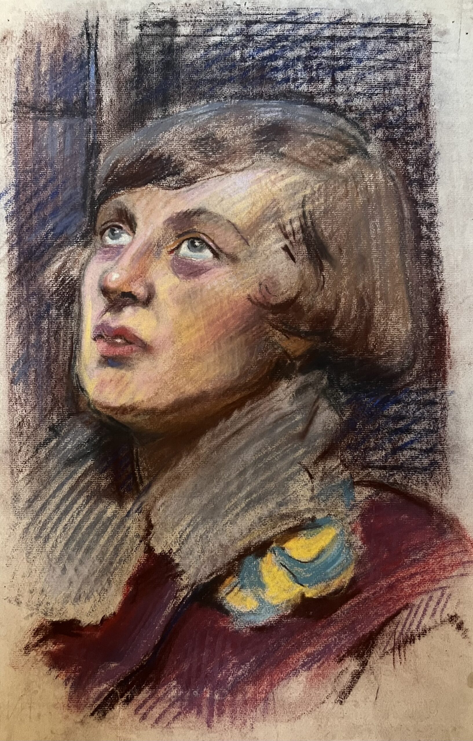 Girl looking upwards, c.1927 Modern British Art Gallery