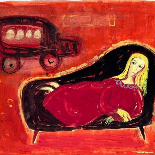 Girl on Sofa