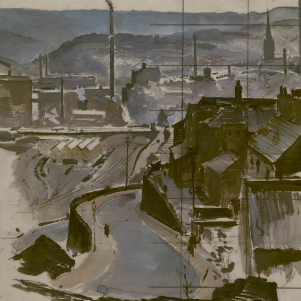 Charles Cundall - Industrial view