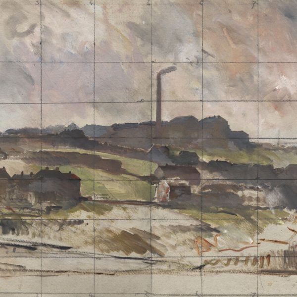Charles Cundall - Sketch for Prospect Mills