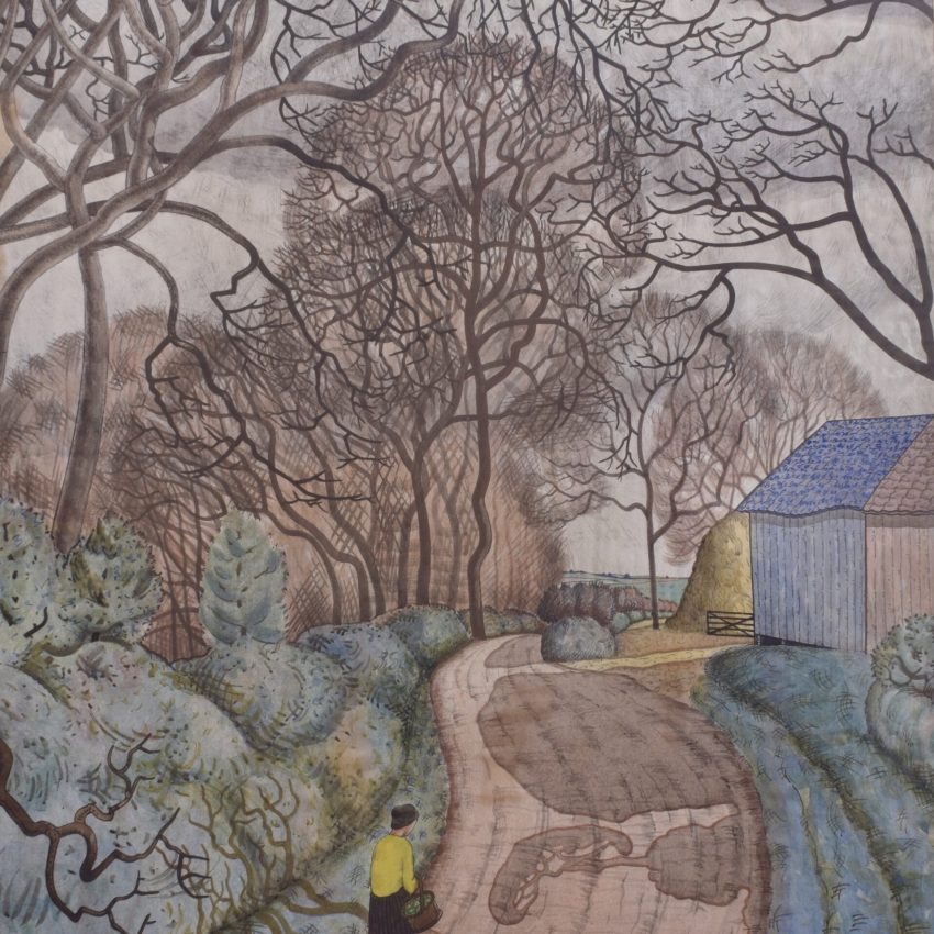 Claughton Pellew Scene Near Southrepps in Norfolk copy