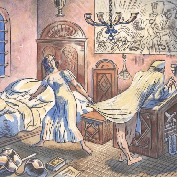 Douglas Percy Bliss - Paolo Ucello unable to get to bed for "that sweet thing Pespective"